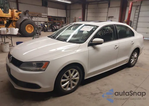 2012 Volkswagen Jetta 2.5L Se из США, поврежденный, VIN 3VWDP7AJ1CM399464